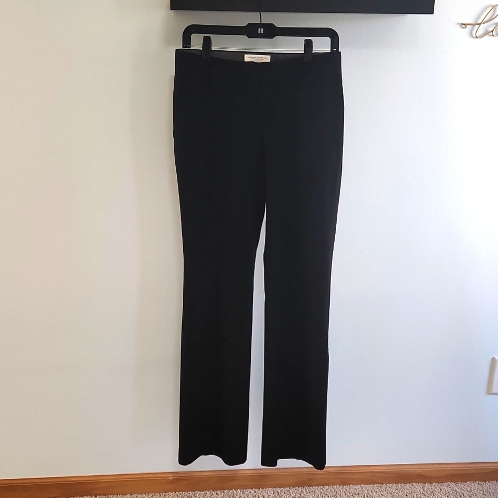 Banana Republic Martin Fit Black Trousers Dress Pants Size 2 Regular